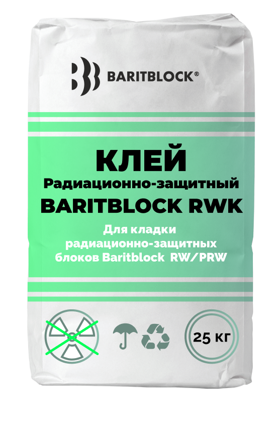 Радиационно-защитный клей BARITBLOCK RWK